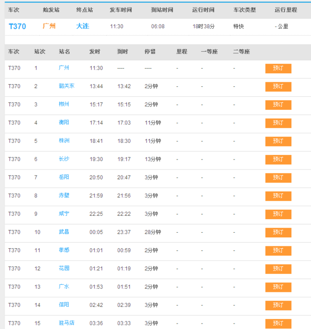 z129次列车时刻表,z129列车时刻表时间表