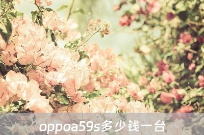 oppoa59x多少钱一部,oppoa59多少钱现在